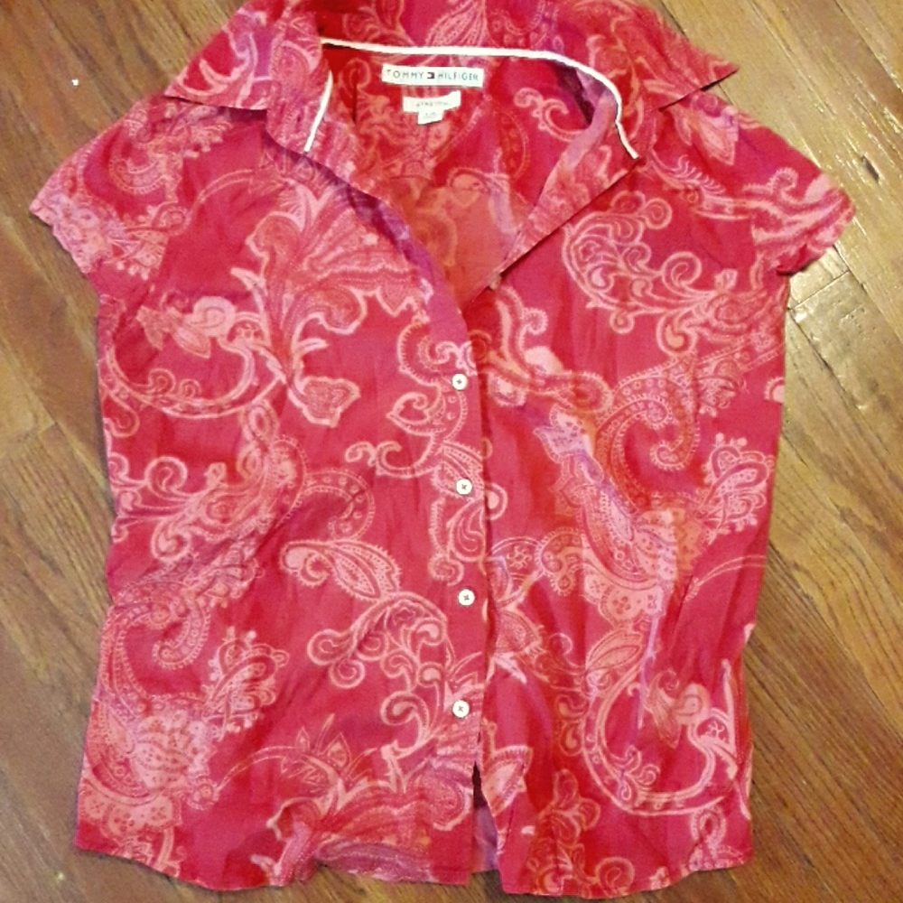 TOMMY HILFIGER button up shirt